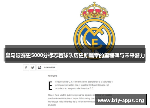皇马破赛史5000分标志着球队历史新篇章的里程碑与未来潜力 皇马破赛史5000分标志着球队历史新篇章的里程碑与未来潜力